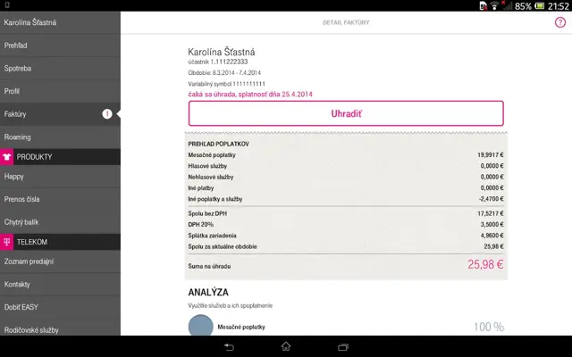 Telekom android App screenshot 11