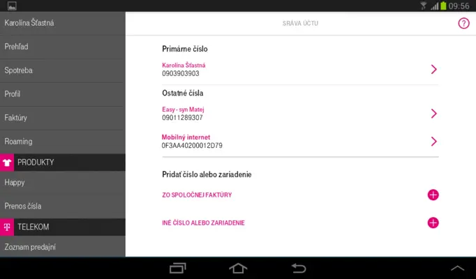 Telekom android App screenshot 3